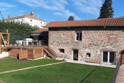 Image de Villa familiale9 personnes piscine jeux enfants, de beaux extérieurs