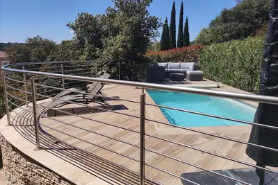 Image de La maison du golf. Villa climatisée avec piscine.