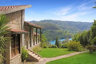 Vacation home in Gerês with 6 bedrooms, swimming pool and barbecue area