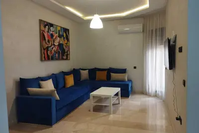 Image de Bel appartement avec piscine en face à la gare guèliz