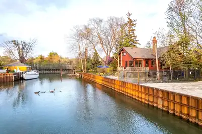 Detroit's Riverside Hideaway: Thoughtfully designed to bring everyone together.