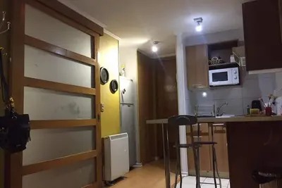 Image de Hermoso Departamento Metro Santa Lucía, Santiago