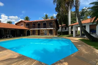 Image de Chácara da Vó Estela high standard 7 bedrooms (4 suites) with air conditioning and private pool