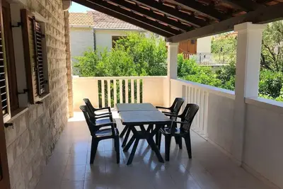 Image de Appartement d'une chambre avec le balcon Supetar, Brac (A-21110-c)