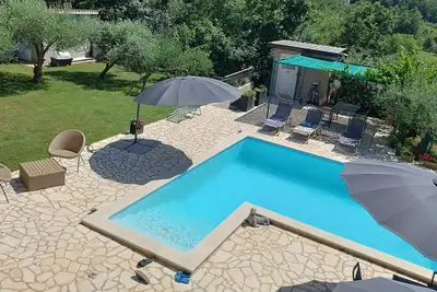 Image de Appartement de deux chambres avec le balcon Kastel, Sredisnja Istra (A-21309-a)