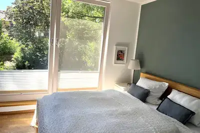 Image de Atelier Seeshaupt lumineux appartement d'artiste au bord du lac de Starnberg