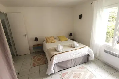 Image de Cigogne, Gite 3 personnes (1 enfant) avec Piscine chauffée, Sud Vendée Littoral