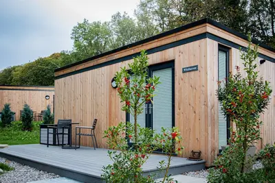 Image de Whitbarrow Woodland pod - a holiday Pod that sleeps 2 with an en-suite