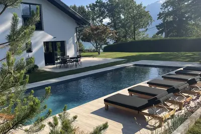 Image de Villa avec vue sur le Lac d'Annecy