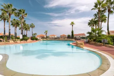 Image de Maison de vacances \"Holiday Beach Gran Alacant\" avec piscine partagée, terrasse privée et Wi-Fi