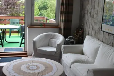 Image de Ferienwohnung Og, Dusche, Wc, 2 Schlafräume - Ferienwohnung & Appartement \"Am Deich\" Bergmann