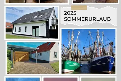 Image de Ferienhaus Strandallee 8 - Ferienhaus, Dusche, Wc, 3 Schlafräume
