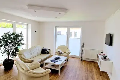 Image de Ferienhaus Strandallee 10 - Appartement/fewo, Dusche und Bad, Wc, 2 Schlafräum