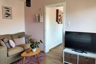 Image de Ferienwohnung Alte Schule Ruhwarden - Appartement/fewo, Dusche und Bad, Wc