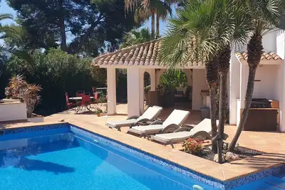 Image de Luxury Villa 4 Mins Walk to Moraira Center, Pla de Mar