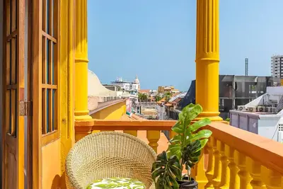 Image de 2cm-B1 Apartamento De 2 Alcobas Con Balcon Aire Acondicionado Y Wifi