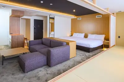 Image de Observation bus with jacuzzi Premier Suite Twin Room without meals  / Kyoto Kyōto
