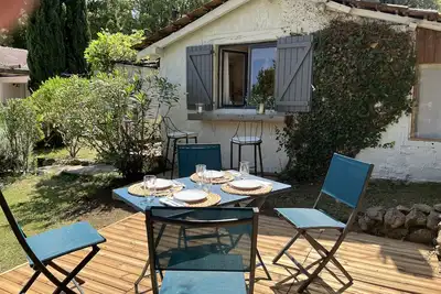 Image de 5mn de St Florent, villa L’Oléado 4pers piscine parc privés. Idéal pour famille