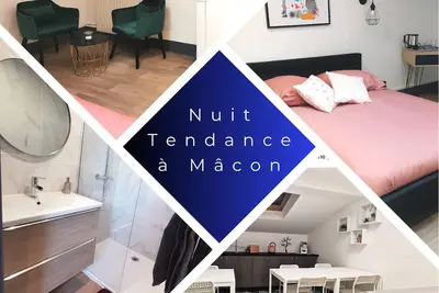Image de Logement - Nuit tendance centre ville de Mâcon 1