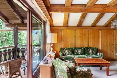 Image de Appartement \"Bergblick\" avec vue sur montagne et balcon