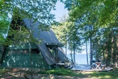 Image de A-Frame on the Bay, Door County\n