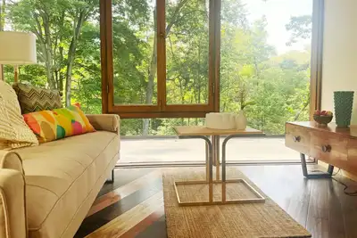Image de 1960 Mid-Century Modern Nature Retreat