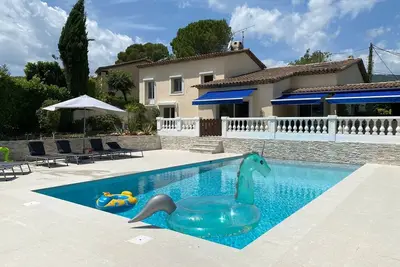 Image de Villa 180m2, piscine sécurisée 5x10, proche de Cannes