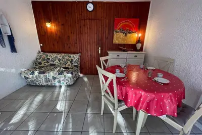 Image de Studio cabine à 200m de la plage, balcon, parking, Tv, lave-linge, 4 couchages - Argelès-sur-Mer