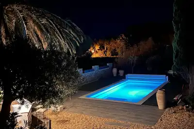Image de Villa 3 chambres, 3 sdo avec Wc, piscine, à 100m de la Plage
