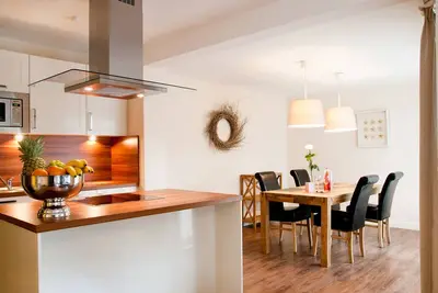 \"Experience a dream vacation at the 5-star Dünenhaus Klabautermann! \"