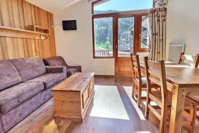 Charmant Appartement La Tania - 4 Pers, Skis aux Pieds, Balcon Ouest - Courchevel