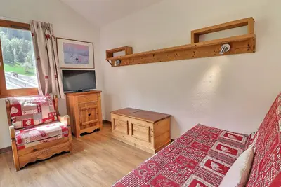 La Tania : 2 Pièces Cabine, 6 Pers, Balcon, Tv, Non-Fumeur