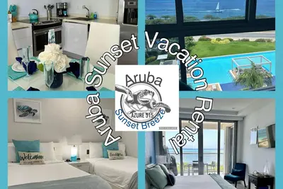 Image de Ocean Views with Stunning Sunsets Steps from  Eagle / Palm Beach🏝️