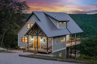 Image de All New Firefly Cottage in the Woods Overlooking Red River Gorge Geological area