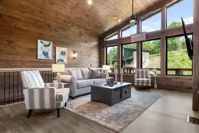 Image de Hillside Retreat | Newly Built + Game Room, Hot Tub, & Wooded Views!