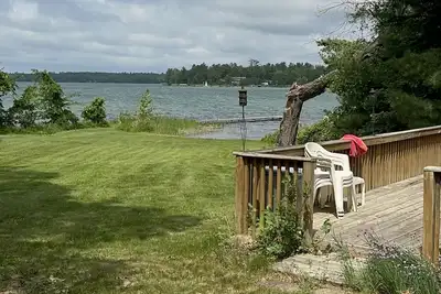 Image de Rustic Leech Lake Cabin … the view is priceless