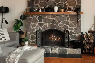 Image de Chalet pour 8 personnes sur le corridor aérobique dans Les Laurentides.