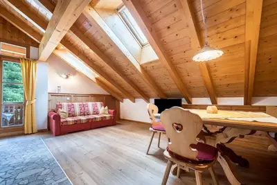 Image de Appartement 'Mitterbruggehof Silberdistel' avec vue sur les montagnes, jardin partagé et Wi-Fi
