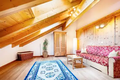 Image de Appartement 'Mitterbruggehof Berganemone' avec vue sur la montagne, jardin partagé et Wi-Fi