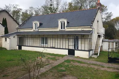Image de Maison de village au bord de l'Indre au calme
