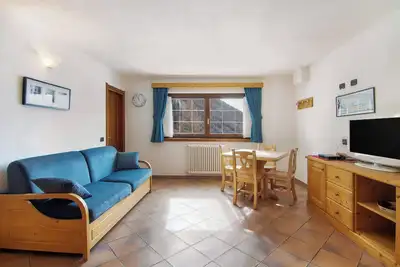 Image de Hôtel Appartement \"Residence Larice Bianco N5\" avec vue montagne, terrasse partagée et Wi-Fi