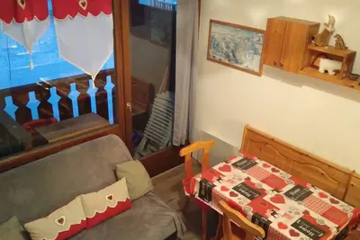 Image de Charmant Studio Mezzanine avec Balcon, à 300m des Pistes - 4 Pers, Crest-Voland