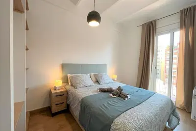 Image de Penthouse près de la plage de Barcelone - 2 chambres avec lits doubles