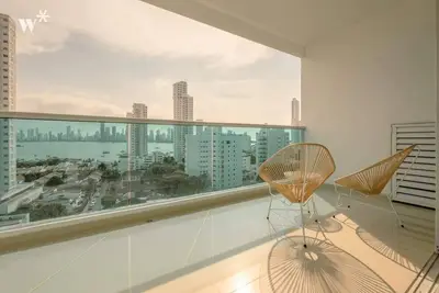 Image de w* | Lovely 2br w/ Ac in Sunny Cartagena