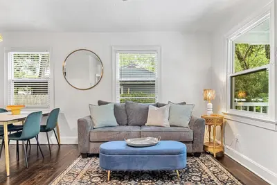 Chic Downtown Retreat with Stylish Decor and Patio