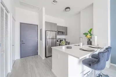 Image de Tr Miami Luxury One-Bedroom Highrise Top Floor W/Balcony and Pool