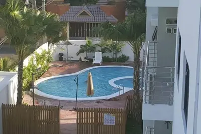 Image de Pool, wifi, private apart for family and friends