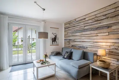 Image de Appartement de vacances 'Ferienwohnung Hohfelsenblick' avec terrasse, balcon et Wi-Fi