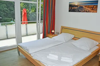 17 Schöne 2-raum-fewo, Strandlage mit Balkon - Appartementhaus am Strand m. Balkon Göhren