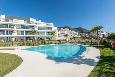 Image de New apartment with 2 bedrooms and a 50m2 terrace.